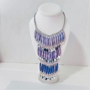 Chico's Betty Bib Statement Necklace